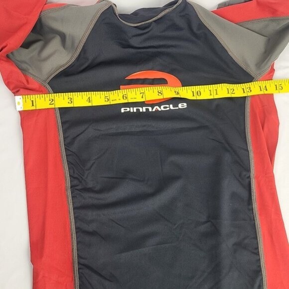 Pinnacle Men's Boy's Shorts Sleeve Rash Guard Size S NWT - Picture 6 of 10